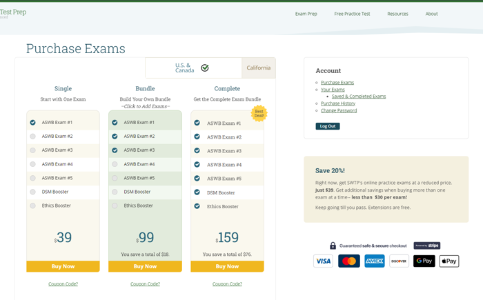 Social Work Test Prep