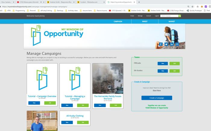 My Window Of Opportunity