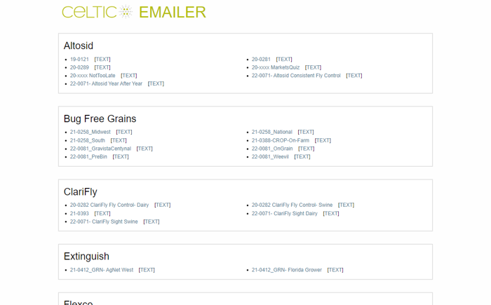 Celtic Emailer